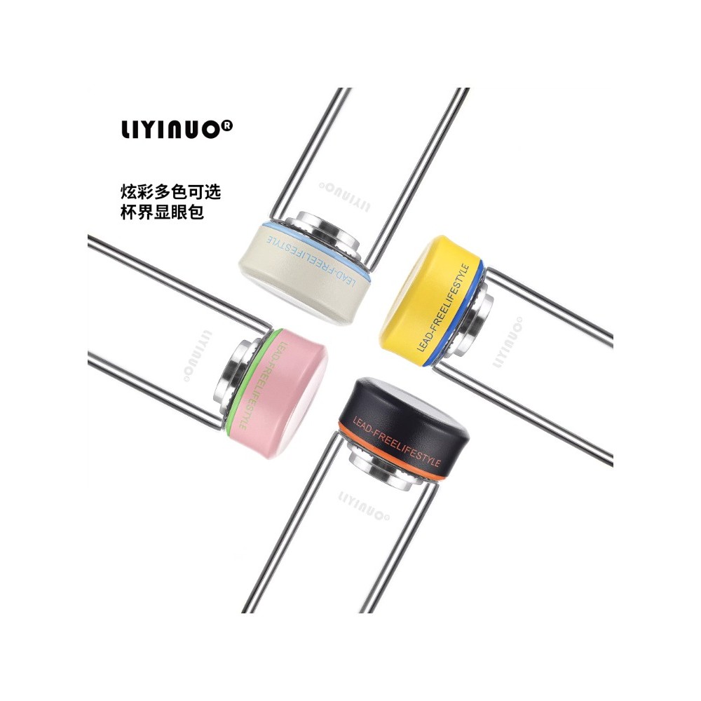 Copo de vidro duplo masculino feminino ganso em forma de ovo high-End sem chumbo resistente a altas temperaturas portáti