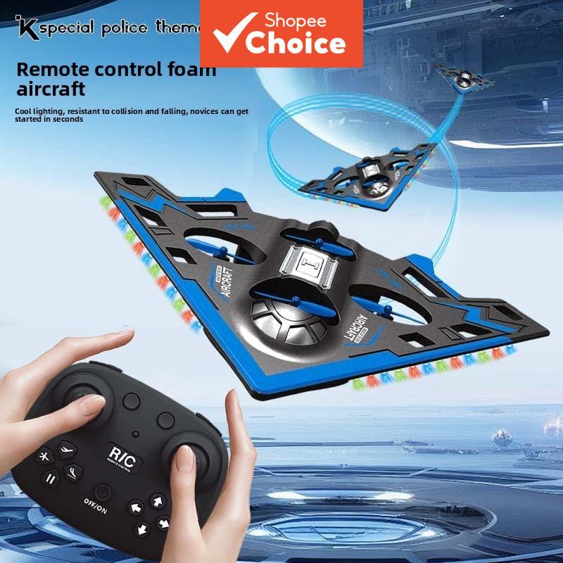 B2 Bomber RC Avião Drone De Controle Remoto Jato De Caça Furtiva De 4 Eixos Com Luzes LED , 360 ° Presente De Brinquedo