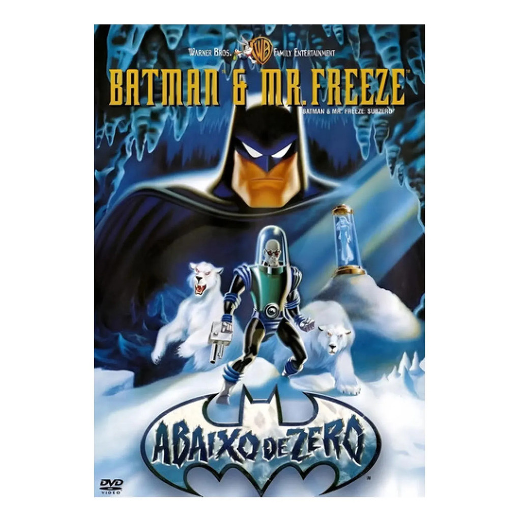 Dvd Batman &amp; Mr. Freeze: Abaixo De Zero