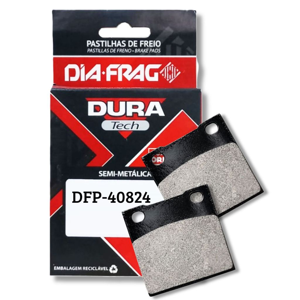 Pastilha de Freio Traseira P/ Suzuki Gs 500 / Bandit 600 / Gsx-r 600 Diafrag