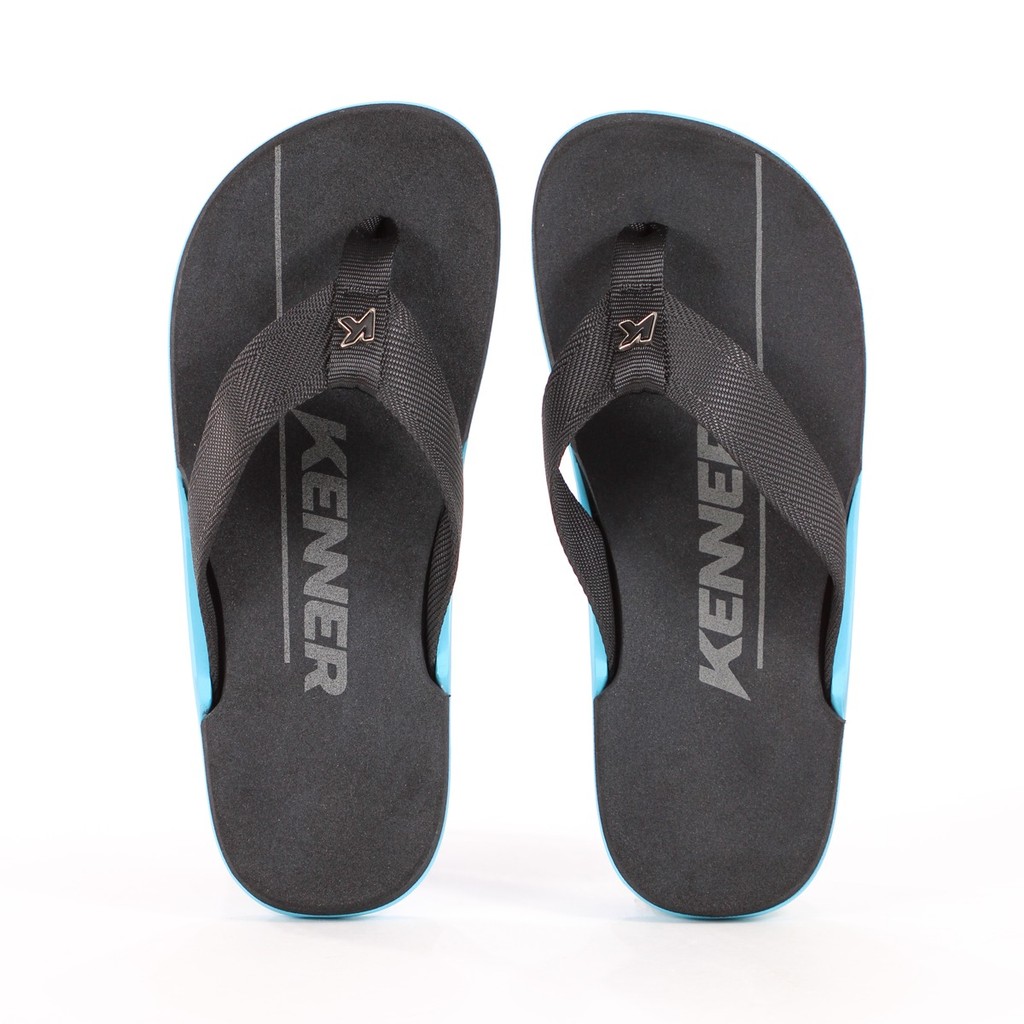 Chinelo Kenner NK6 Preto e Azul - Masculino