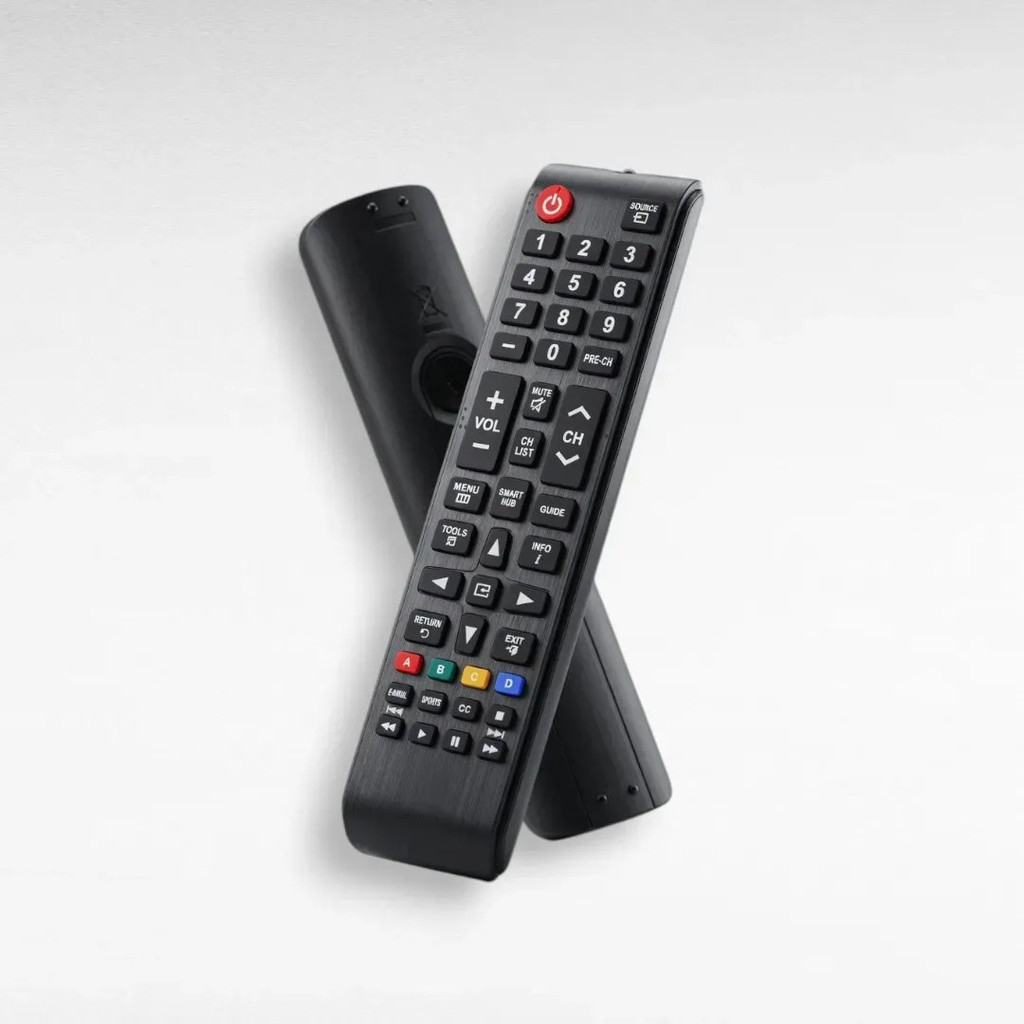 Controle Remoto Compatível Tv Samsung Smart Hub Substitui Controle Universal Alta Qualidade Fácil instalação