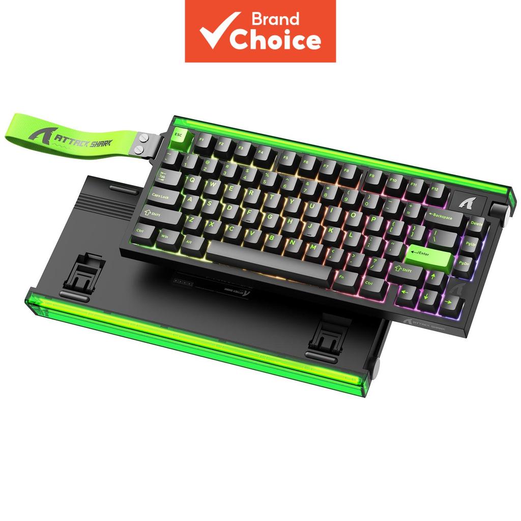 Não Está À Venda-- Teclado De Eixo Magnético Principal ATTACK SHARK R85HE , Taxa De Pesquisa De 8K , Precisão RT De 0.00