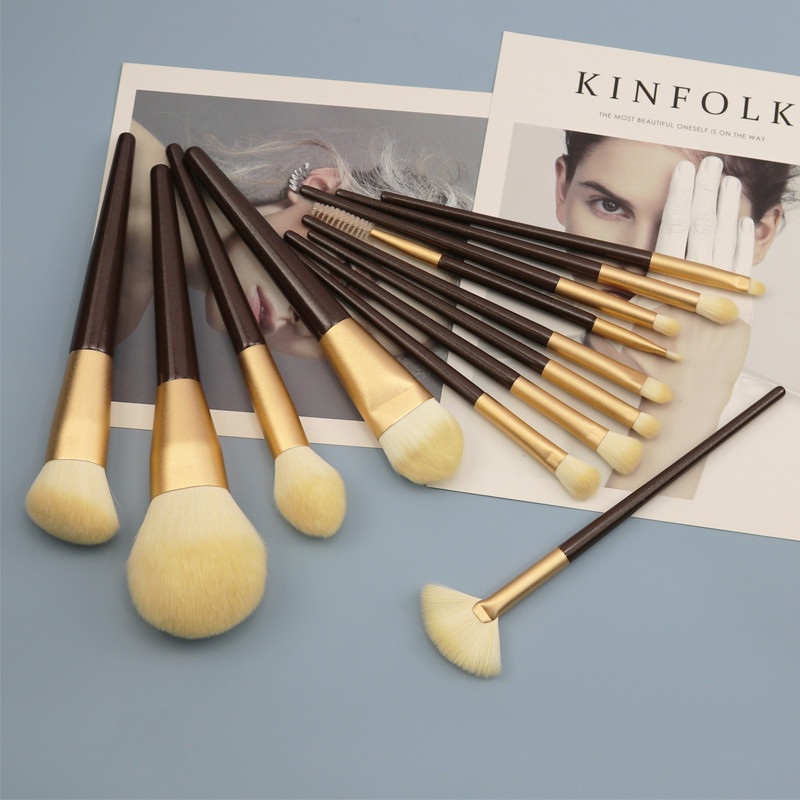 Pincel de maquiagem Cangzhou Super macio para iniciantes, conjunto completo de sombra, base, pó solto, Blush, corretivo