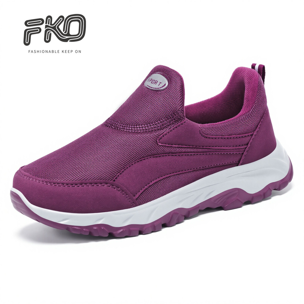 Sapatos de caminhada idosos de meia-idade confortável lazer andando idosos esportes sapatos masculinos esportes ao ar li