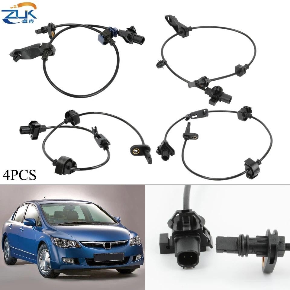 ZUK 4 Pçs/SET Sensor ABS De Velocidade Da Roda Para HONDA CIVIC 2006 2007 2008 2009 2010 2011 FA1 FD1 FD2 HYBRID FA3 200