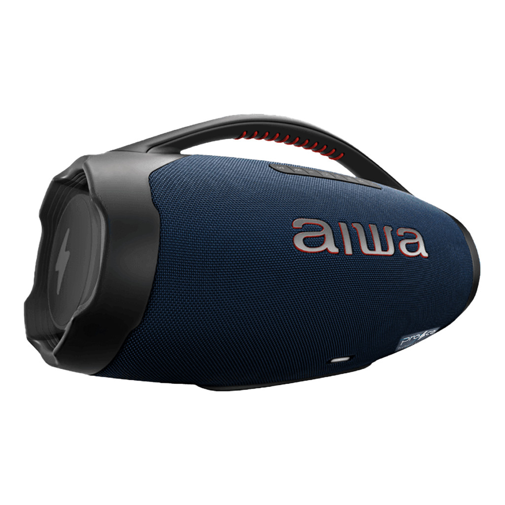 Usado: Caixa de Som Aiwa Boombox Plus AWS-BBS-01-LBL Azul