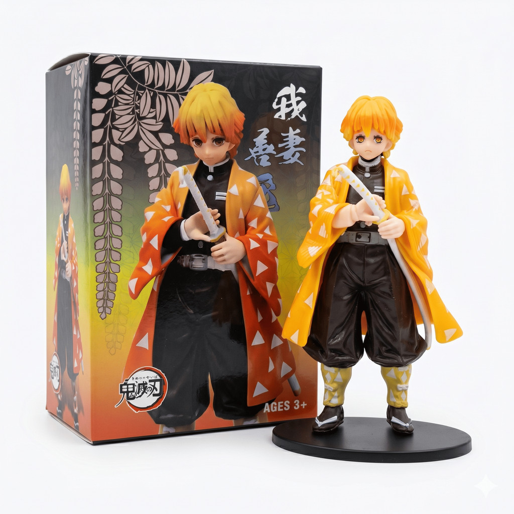 Action Figure Demon Slayer  Zenitsu Agatsuma - Entrega Express