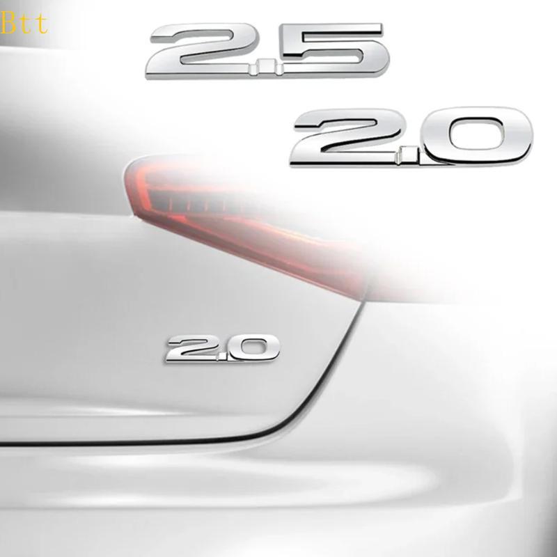 3D ABS 2 0 2 5 Forma Emblema Decalque Adesivo Decorativo