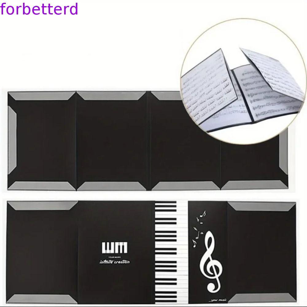 Suporte Para Partitura Musical FORBETTERD , Folha De Armazenamento Editável Diretamente , Pasta De Música , Modificação