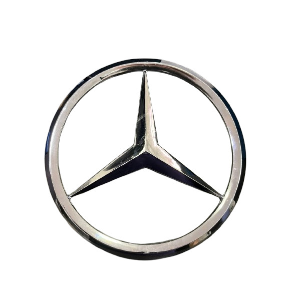 EMBLEMA ESTRELA DA GRADE DIANTEIRA CROMADA - 255MM (LINHA PESADA MB)
