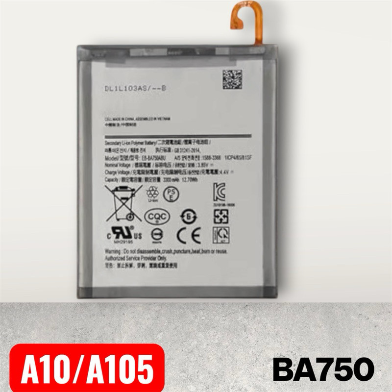 BAT COMPATIVEL A10/ M10(EB-BA750ABU)ORG NOVA COM GARANTIA 15 DIAS Envio Imediato