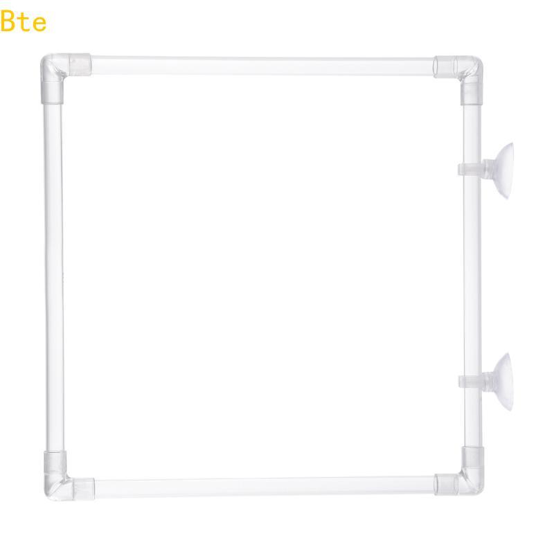 Bte Ventosa Montada Anéis Alimentação Peixes Dispositivo Curral Flutuante Transparente Para Tanques Bettas T