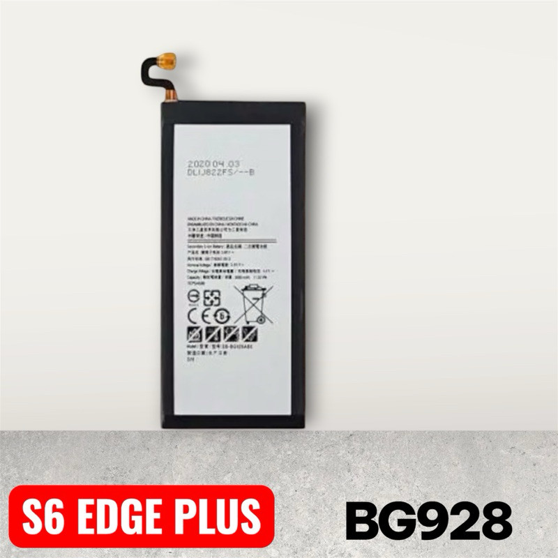 BAT COMPATIVAL S6 EDGE PLUS(BG-928) NOVA ALTA PERFORMANCE COM GARANTIA QUALIDADE PREMIUM