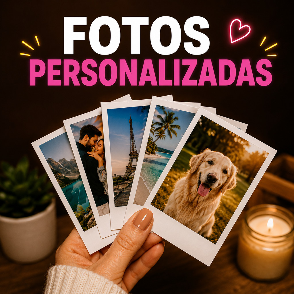 Mini Fotos Personalizadas - registre seus momentos