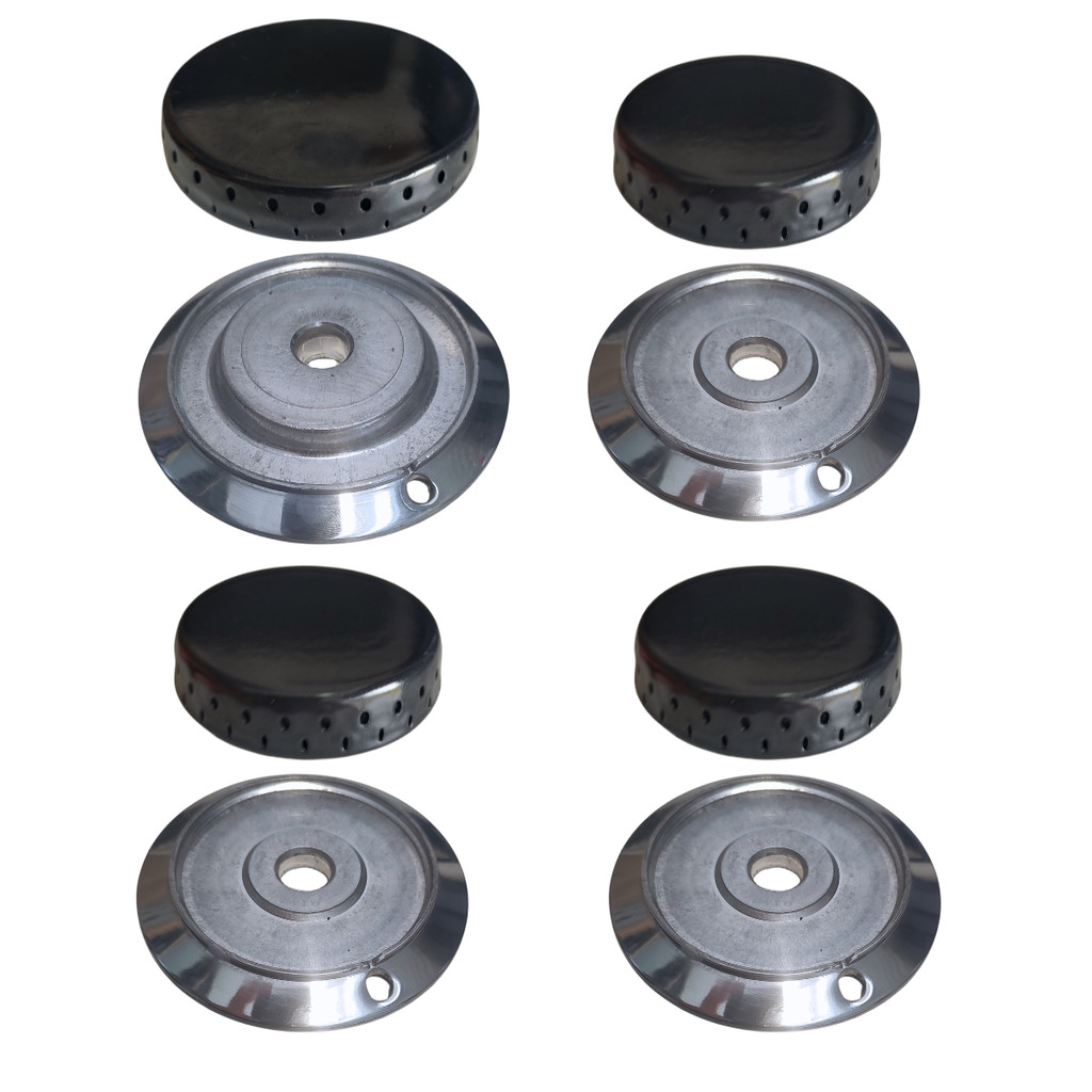 Kit 4 Bocas Chef Original Para Fogão Electrolux 52spx - 1 grande + 3 pequenas