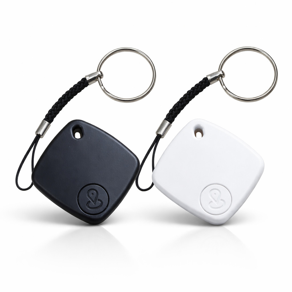 Smart Tag Rastreador Bluetooth Preto A'Gold Plus TCD-06B Para Iphone Chaves Mochila Bolsa Pet Crianças