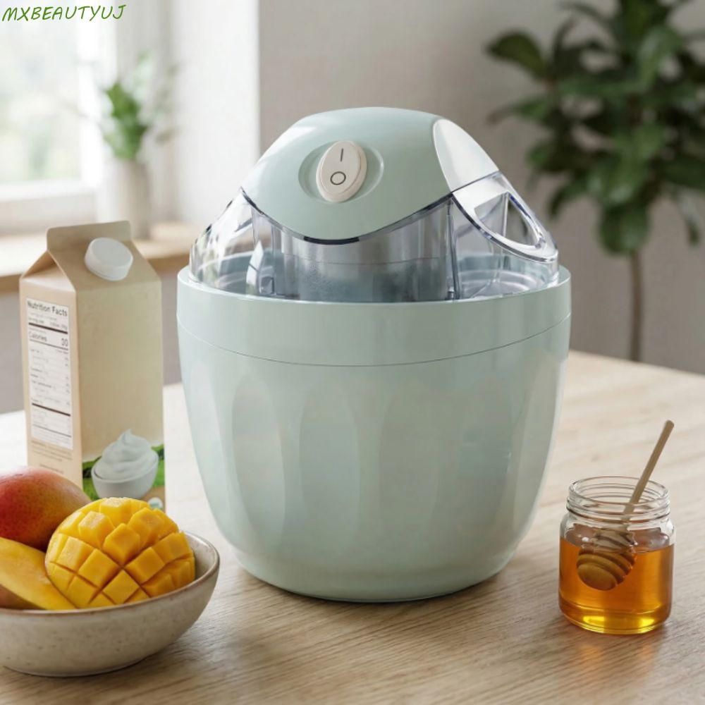 Sorvete MXBEAUTYUJ | Sorveteira Elétrica Doméstica Com Capacidade De 500ml , Iogurte Congelado De Design Portátil