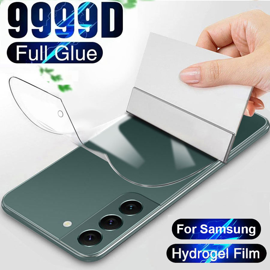 Película Traseira Gel Flexível Para Samsung A17 A37 A57 A07 A16 A26 A36 A56 A06 A15 A25 A35 A55 A05 A14 A24 A34 A54
