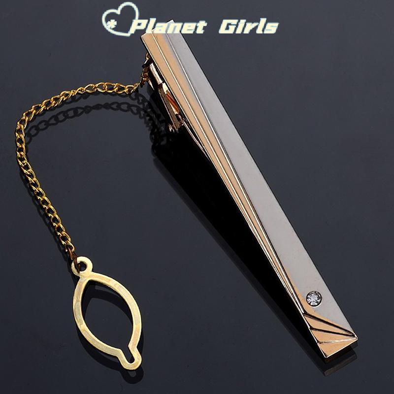 haostone Masculino Metal Simples Netie Bule Ouro Prata Cor Gravata Barra Fecho Clipe Braçadeira Laços Pino Moda Requinta