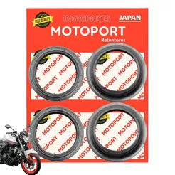 Kit Retentores da Bengala + Guarda Pó Fz25 250 / Mt 07 / Mt 09/ Yzf R6 / Yzf R6 / Ninja 650 / Vulcan 650 / Z750
