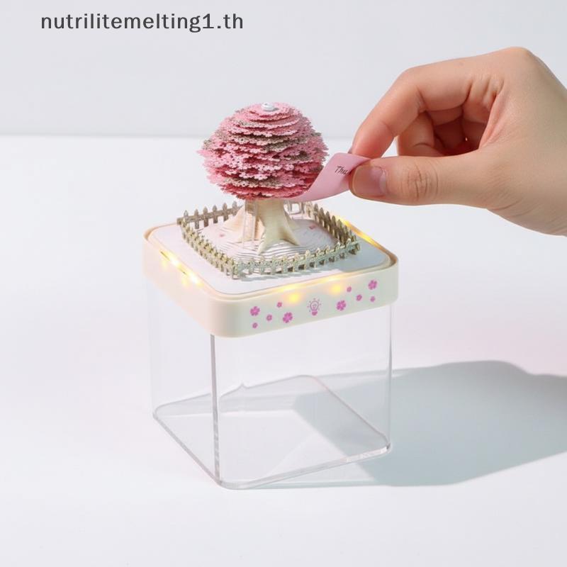 [NU] Calendário De Mesa LED 2027 Design Destacável 3D Para Fácil Programação Diária E Planejamento LIT