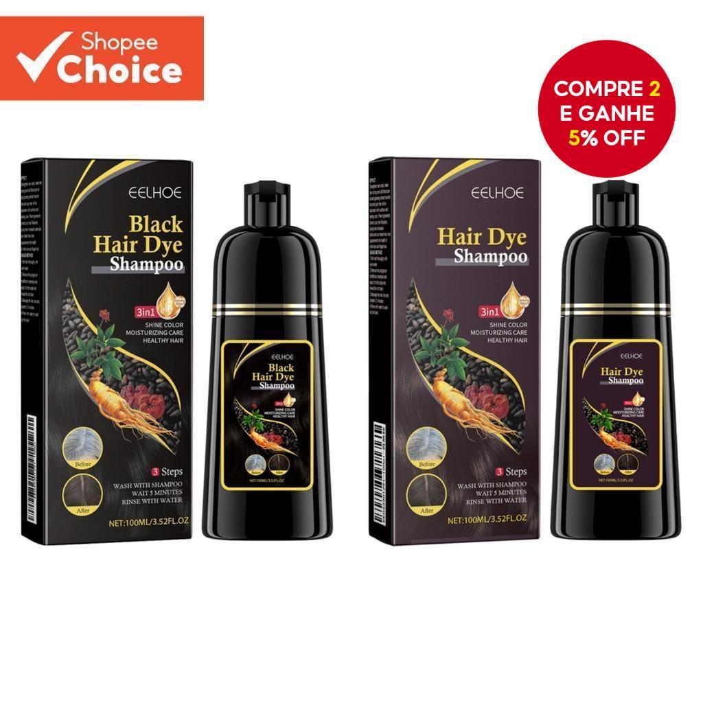100ML EELHOE Shampoo Para Cuidados Com Os Cabelos Extratos De Ervas Condicionador Hidratante