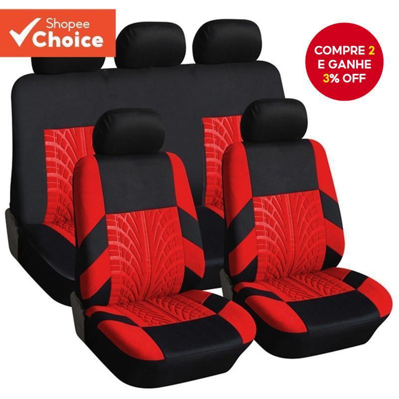 Capas Universais Para Assento De Carro , Conjunto Completo De 5 Assentos , Protetores De Poliéster , Acessórios Automoti