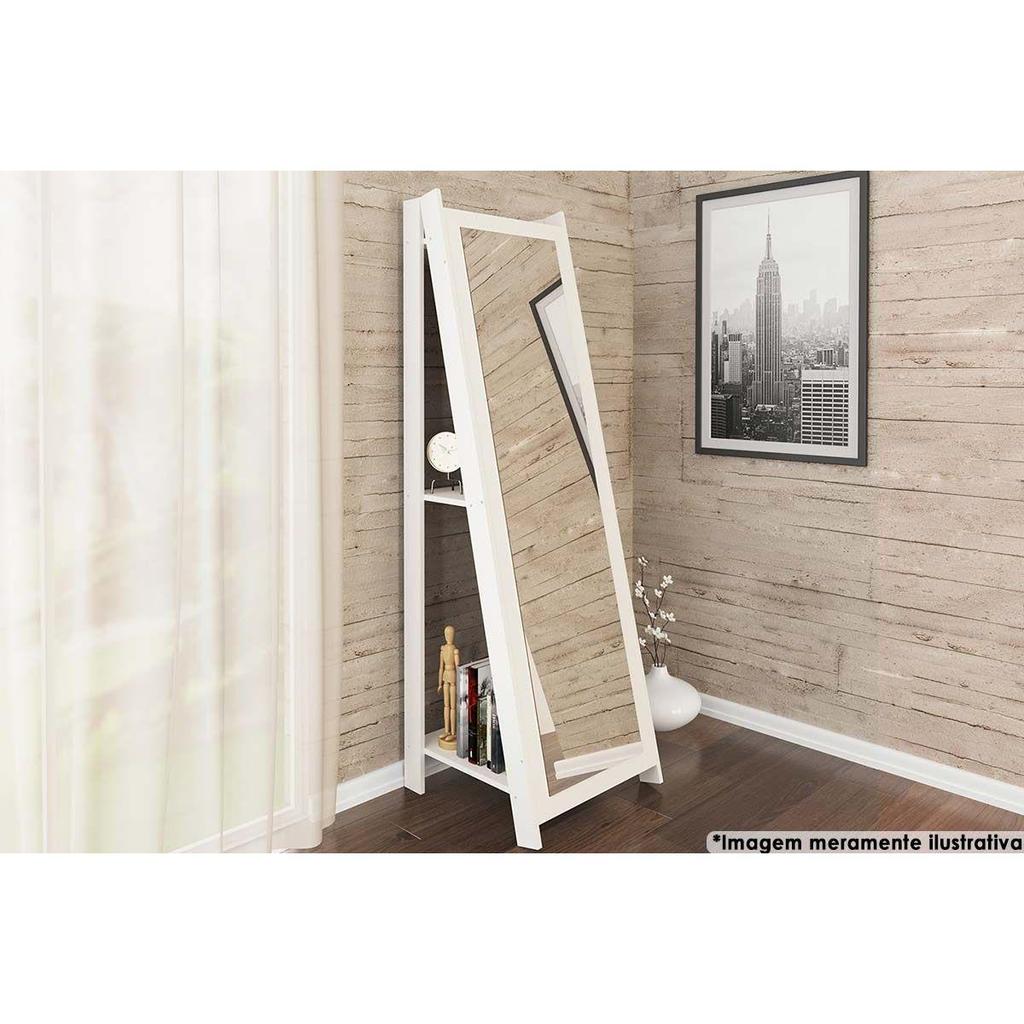 Imagem Multiuso Quarto Espelho RT 3083 Branco - Movelbento