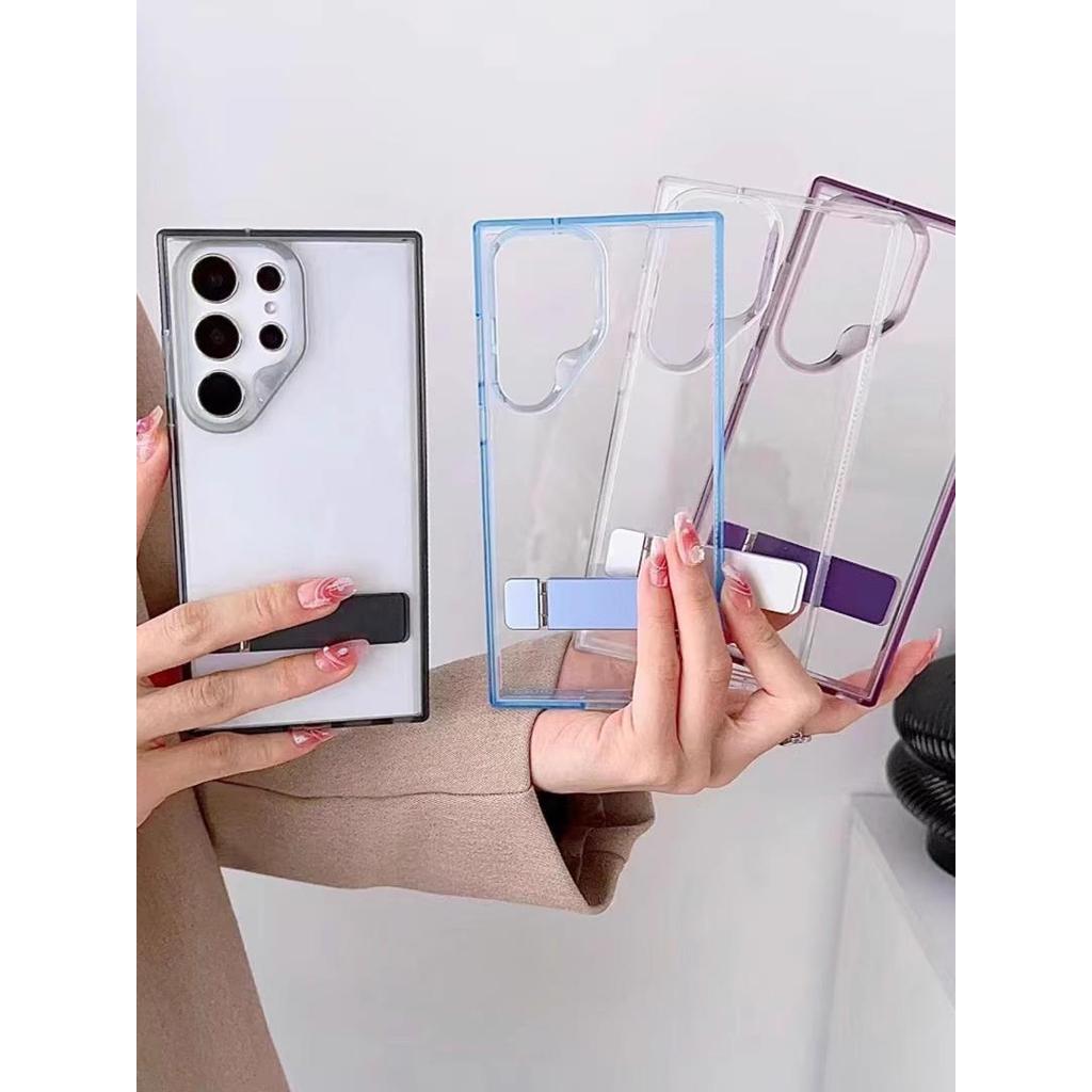Adequado para Samsung Galaxy s25 ultra s25 plus s25 s24 ultra s24 S23 ultra caso de telefone tipo G suporte plano série