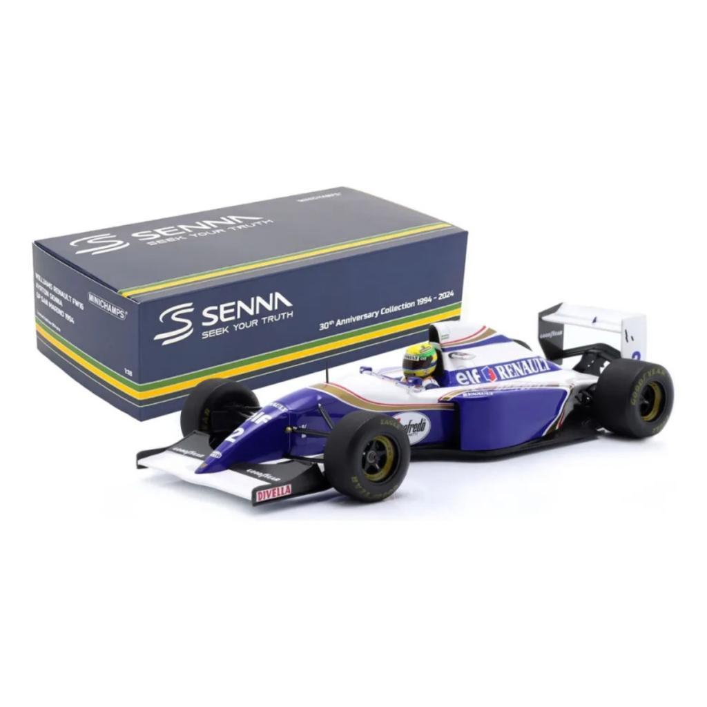 Williams Renault Fw16 Ayrton Senna 94 San Ma Minichamps 1/18
