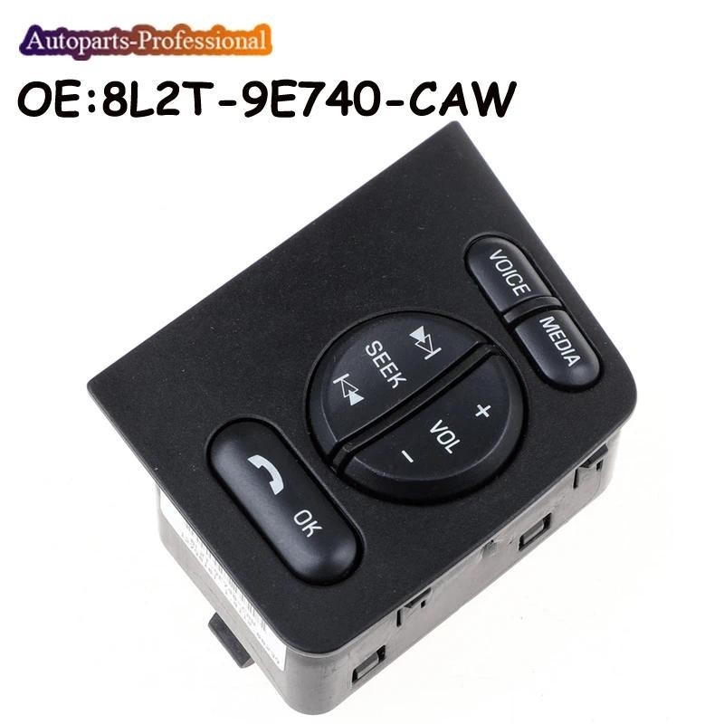 Novo Interruptor De Botão De Controle De Cruzeiro Do Volante Para Ford F250 F350 8L2T-9E740-CAW 8L2T9E740CAW BL2T BC3T C