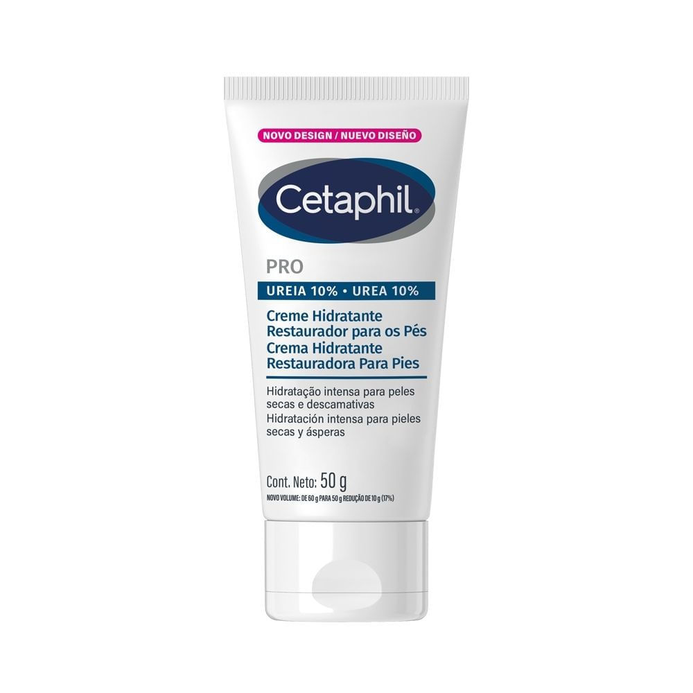 Cetaphil Pro Ureia 10% Creme Hidratante Restaurador para os Pés 50g