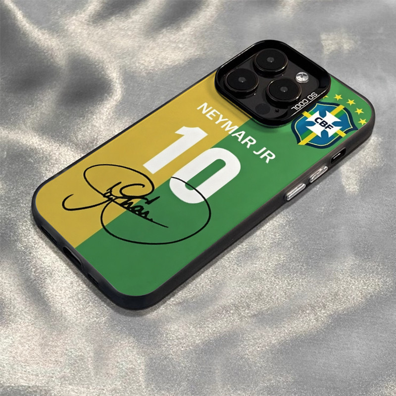 Capinha esquema de cores da seleção brasileira. iPhone 17 11 12 13 15 14 16 Pro Max XR XS Max Capa TPUchoque