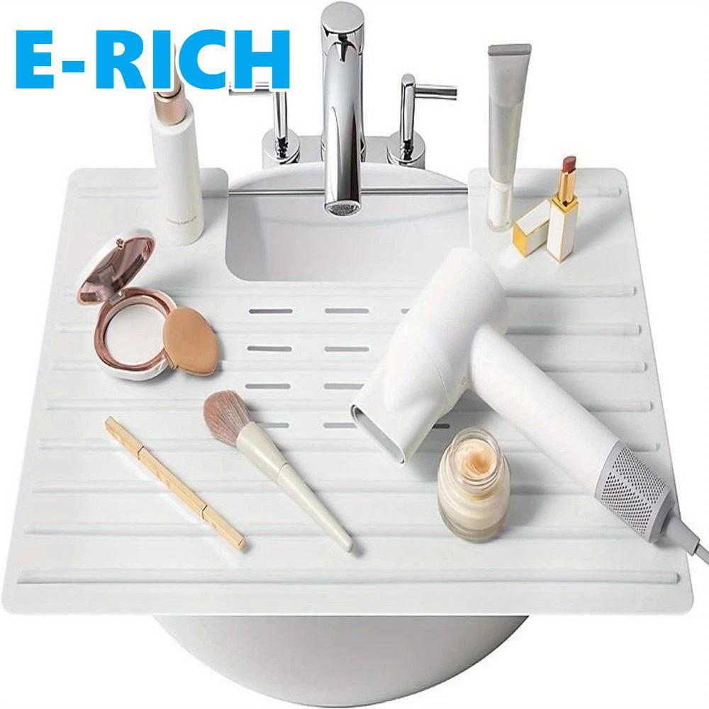 ERICH1 Rack De Secagem De Pratos , Armazenamento De Cozinha Com Economia De Espaço De Silicone , Dobrável Tampa De Pia D