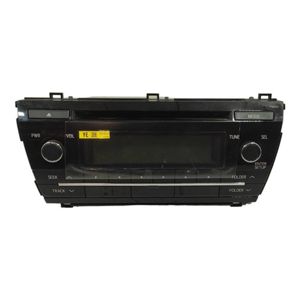 Moldura Radio Central Som Original Toyota Corolla Gli 2019