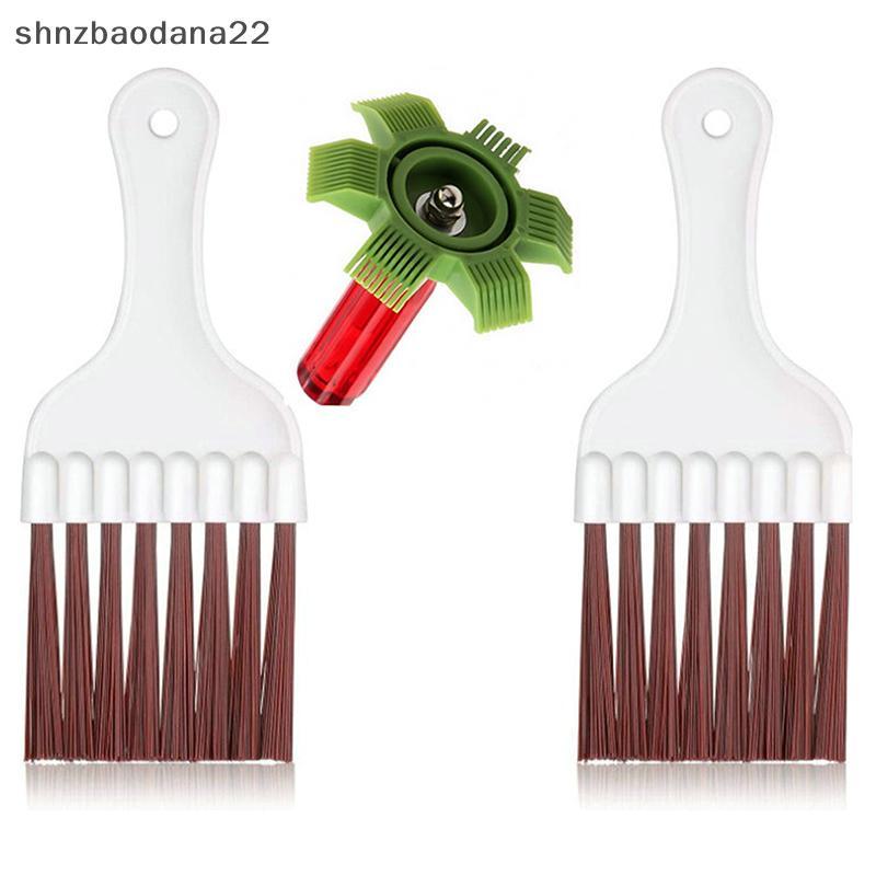 [Shnzd] Ar Condicionado Limpeza Finb Escova Condensador Radiador De Aço Inoxidável EMKK
