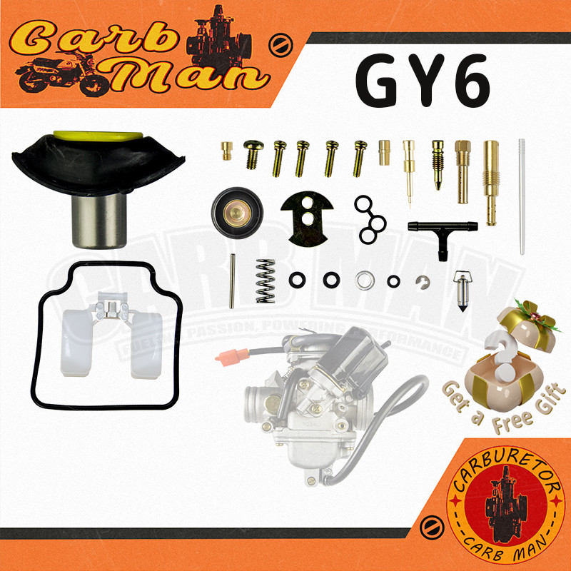 Kit Reparo Carburador + Boia + Diafragmas + Pistonete Para Honda Xr 250 Tornado / Future 125 / Laser 150 / Garini 125