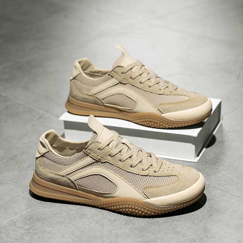 Sapatos masculinos verão malha respirável estilo fino desodorante malha sapatos homens jovens lazer ao ar livre esportes