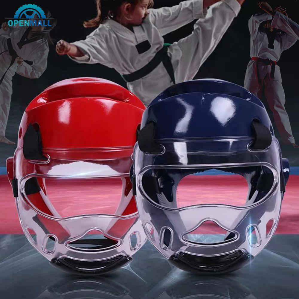 OPENMALL Profissional Taekwondo Protetor De Cabeça MMA Capacete Muay Thai Boxe Karate Guarda Kickboxing A9X1