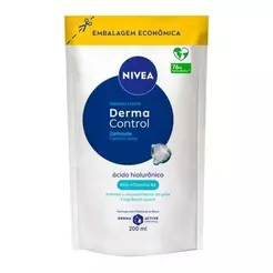 Refil Sabonete Líquido Nivea Derma Control Defende 200ml