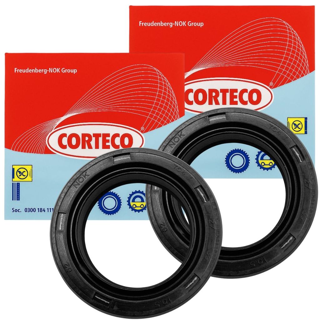 Retentores da Bengala Biz 110i / Biz 125 / Biz 100 / Pop 110i (2 Unidades) Corteco