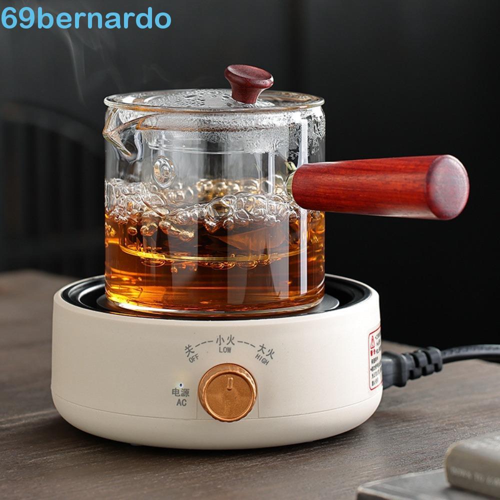 Fogão Elétrico BERNARDO , Aquecedor Universal Redondo Para Bule , Mini Queimador Silencioso Antiderrapante Cafeteira