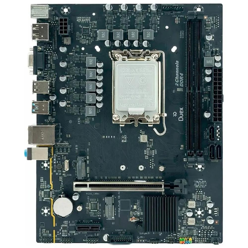 Placa Mãe Duex H610SG, Chipset H610, mATX, DDR4, DXMBH610SG