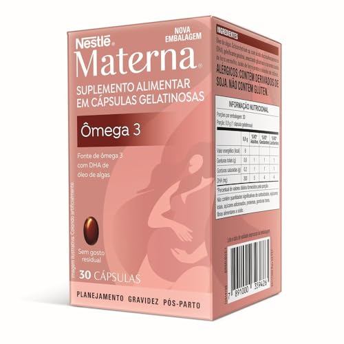 Suplemento Alimentar Materna Ômega Dha 30 Cáps Gelatinosas Sem Sabor