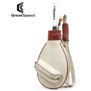 Quatro GreatSpeed GreatSpeed Bolsa de tênis Bolsa de Badminton Mochila Adulto Bolsa de ombro Tote Retro Homens Mulheres 