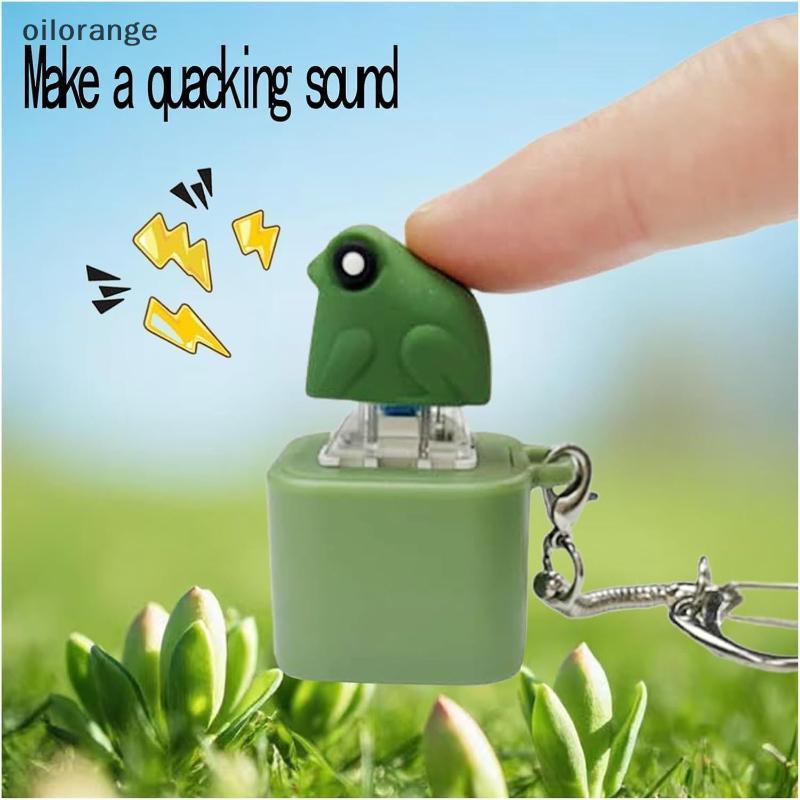 OLL Sapo Choroking Brinquedo Fidget Chaveiro Com Luzes Coloridas Alívio Do Estresse Ansiedade Sensorial Diversão Animal
