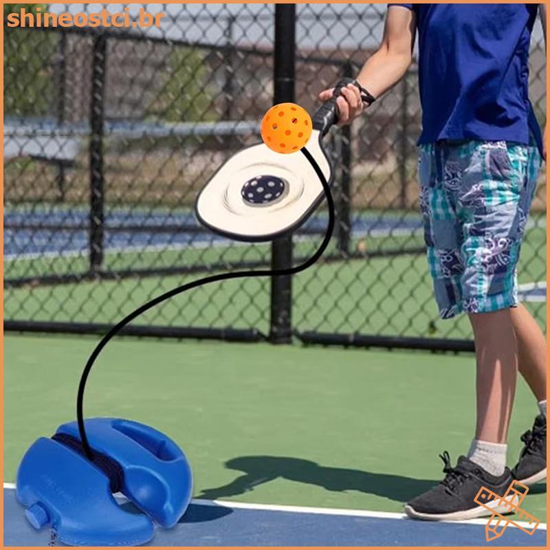 SHINE Pileball Trainer Bola De Pilha Com Corda Treinamento Auxílio Para Único Jogador Adulto Exercício Auto-Estudo Rebot