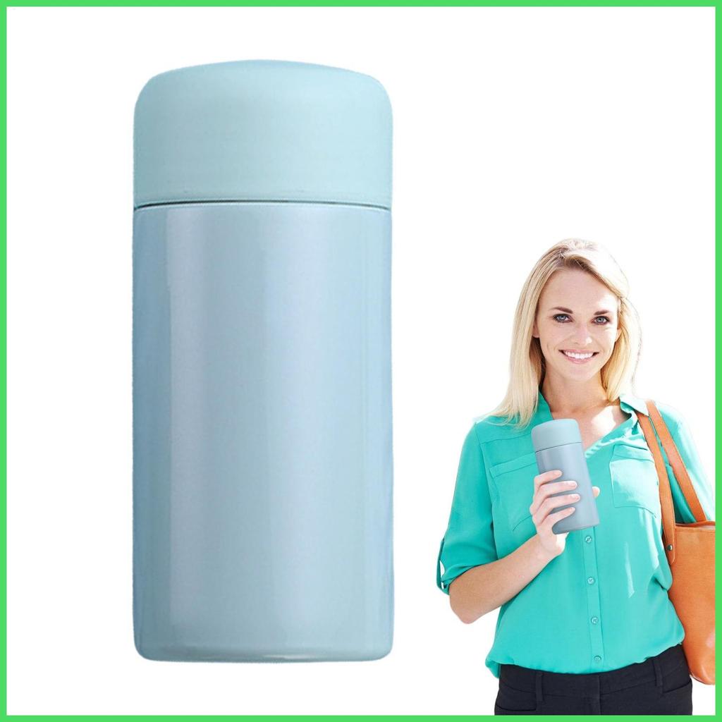 Garrafa De Água De Aço Inoxidável 150ml Isolada A Vácuo Com Filtro De Chá Portátil Copo À Prova De Vazamento Trave yontn