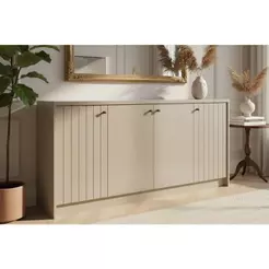 Buffet de Sala Jantar Lia 4 Portas Off White - Cimol